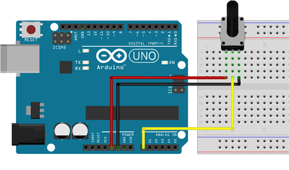 Arduino Robotik Dersleri 7: Analog Girişler  analog input                                           