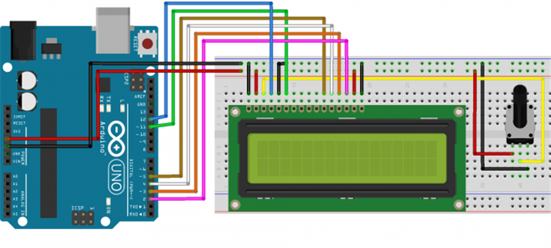 botik Dersleri 10: 16×2 LCD kurulumu ve LCD Ekran'da  yazı yardırma.                      